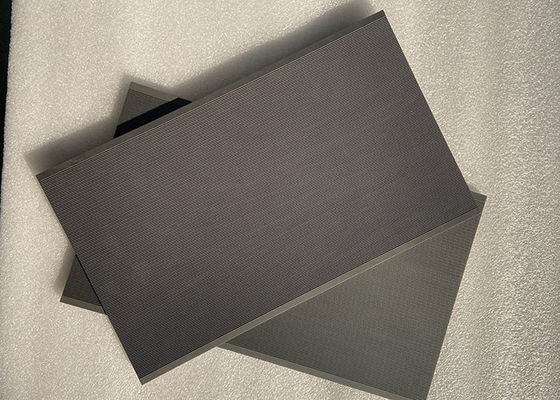 Quadrato flessibile modellato nero dello strato della grafite 49Mpa